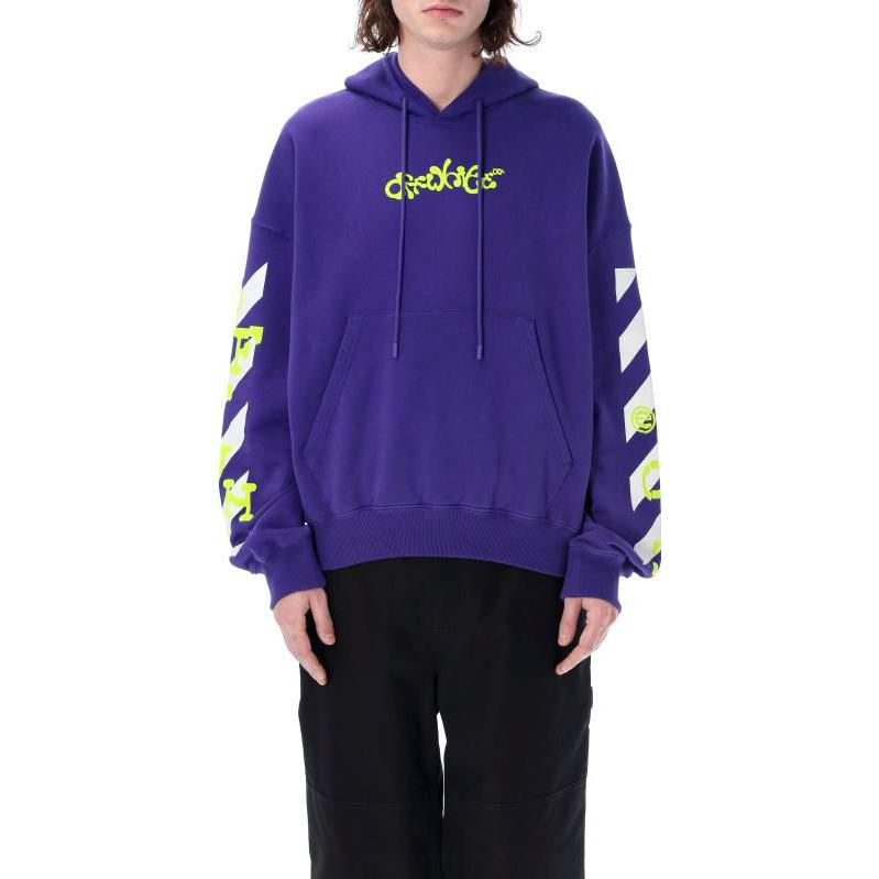Off-White Opposite Arrow Cotton Sweatshirt  OMBB110S23FLE0023750