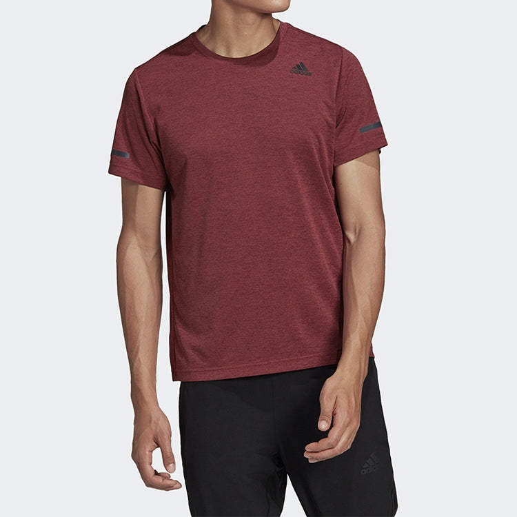 adidas CHILL TEE M Sports Short Sleeve Pink Red GP6711