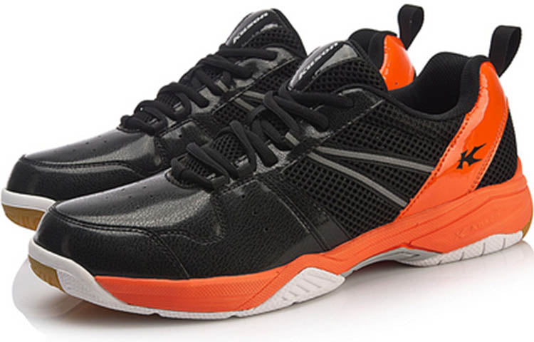 Li-Ning Kason Badminton Shoes 'Black Orange' FYTN003-1