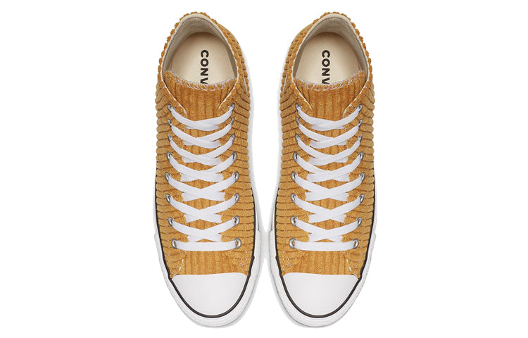 Converse Chuck Taylor All Star Wide Wale Cord High Top 'Yellow White' 165147C