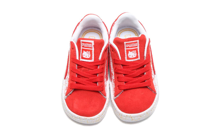 (TD) PUMA Hello Kitty x Suede Classic 'Bright Red' 366465-01