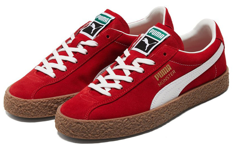 PUMA Unisex Muenster Og Sneakers Red/Brown 384218-02
