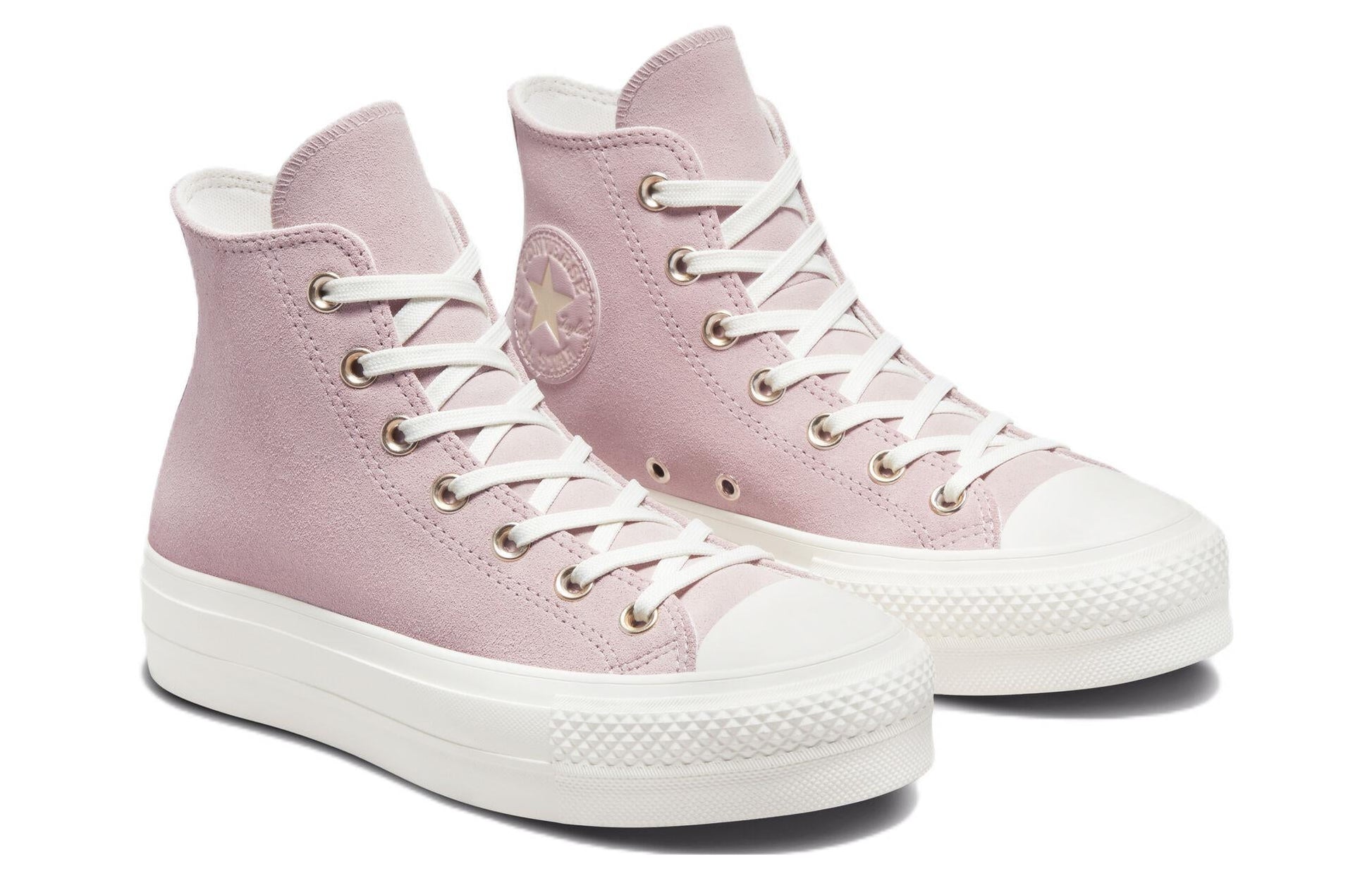(WMNS) Converse Chuck Taylor All Star Lift Platform High 'Stone Mauve' A03728C