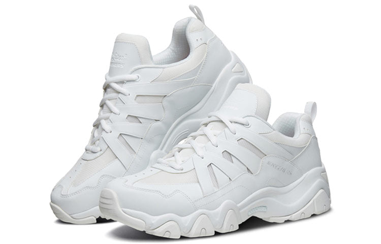 Skechers D Lites 2.0 Monster Sweetheart Dad Shoes White 666094-WHT