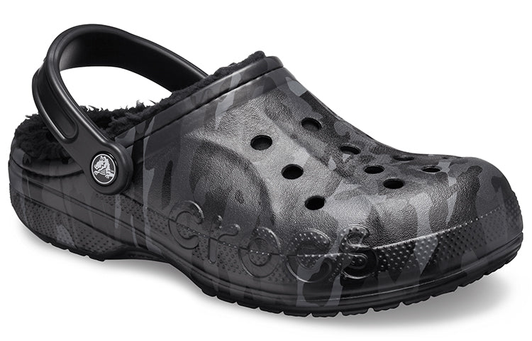Crocs Wear-Resistant Cozy Sports Unisex Gray Sandals 205975-938