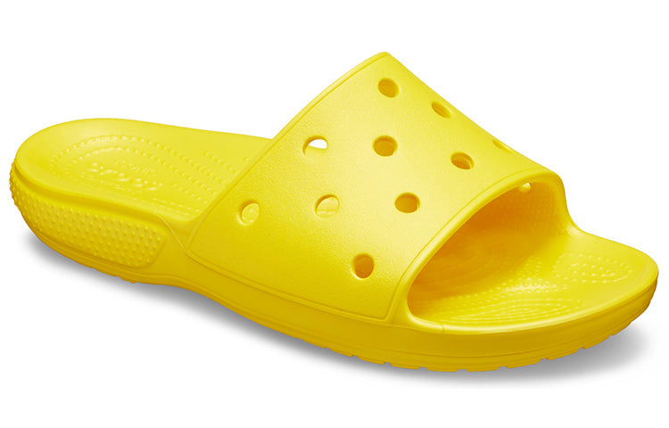 Crocs Cozy Non-Slip Sports Slippers Unisex Yellow 206121-7C1