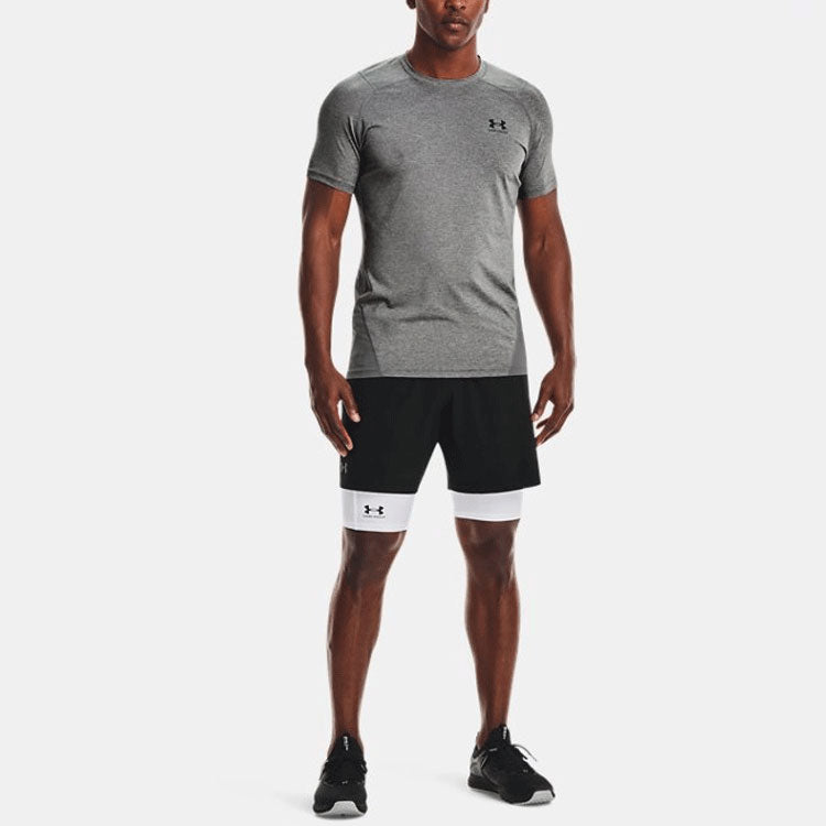 Under Armour HeatGear Pocket Long Shorts 'White' 1361602-100
