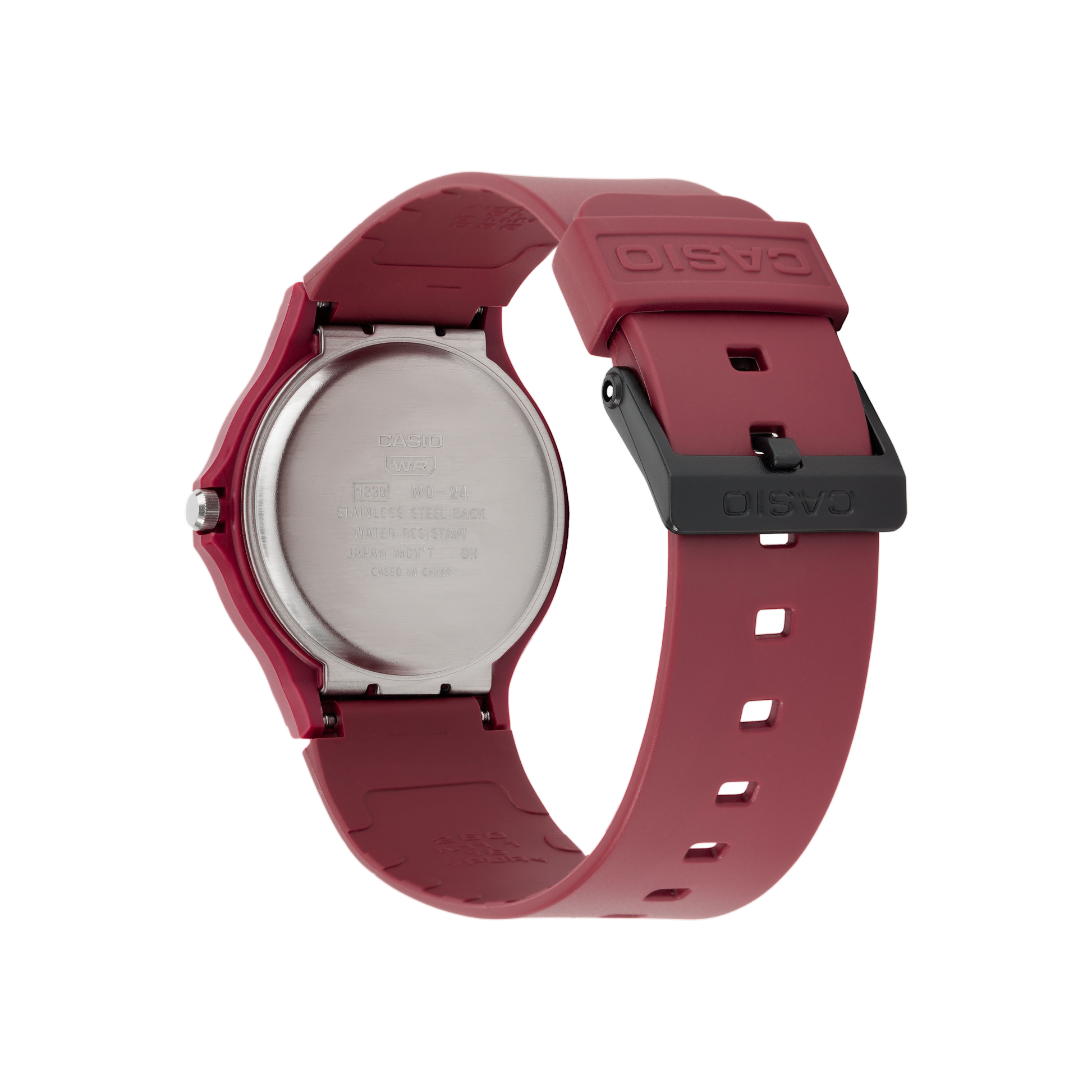 Casio Waterproof Fashion Stylish Analog Watch 'Purple Red' MQ-24UC-4BJF