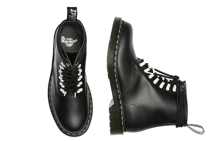Dr. Martens 1460 Contrast Hardware Leather Lace Up Boots 'Black' 27300001