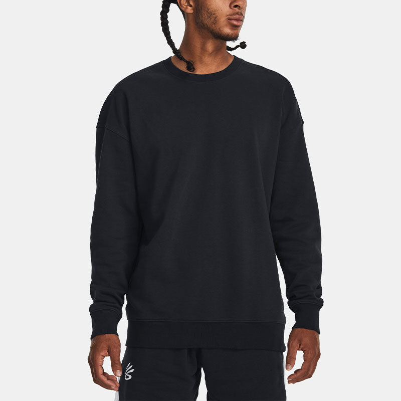 Under Armour Curry Splash Crew Sweatshirt 'Black' 1380836-001