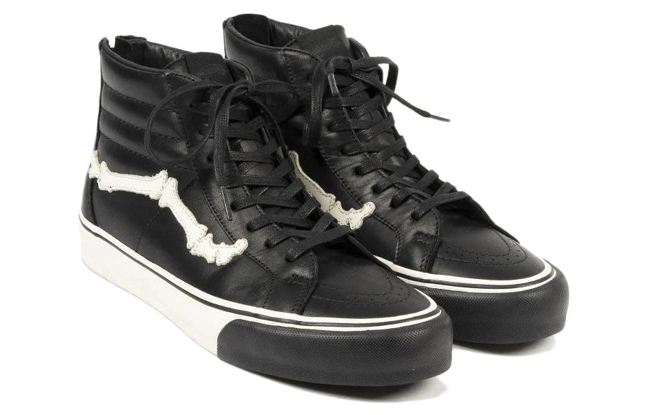 Vans Blends x SK8-HI Reissue Zip LX 'Bones - Black' VN0000SPA17