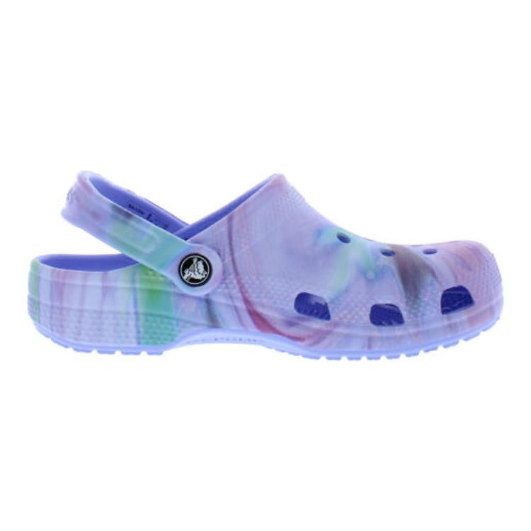 (GS) Crocs Classic Marbled Clogs 'Moon Jelly' 208398-5Q6C