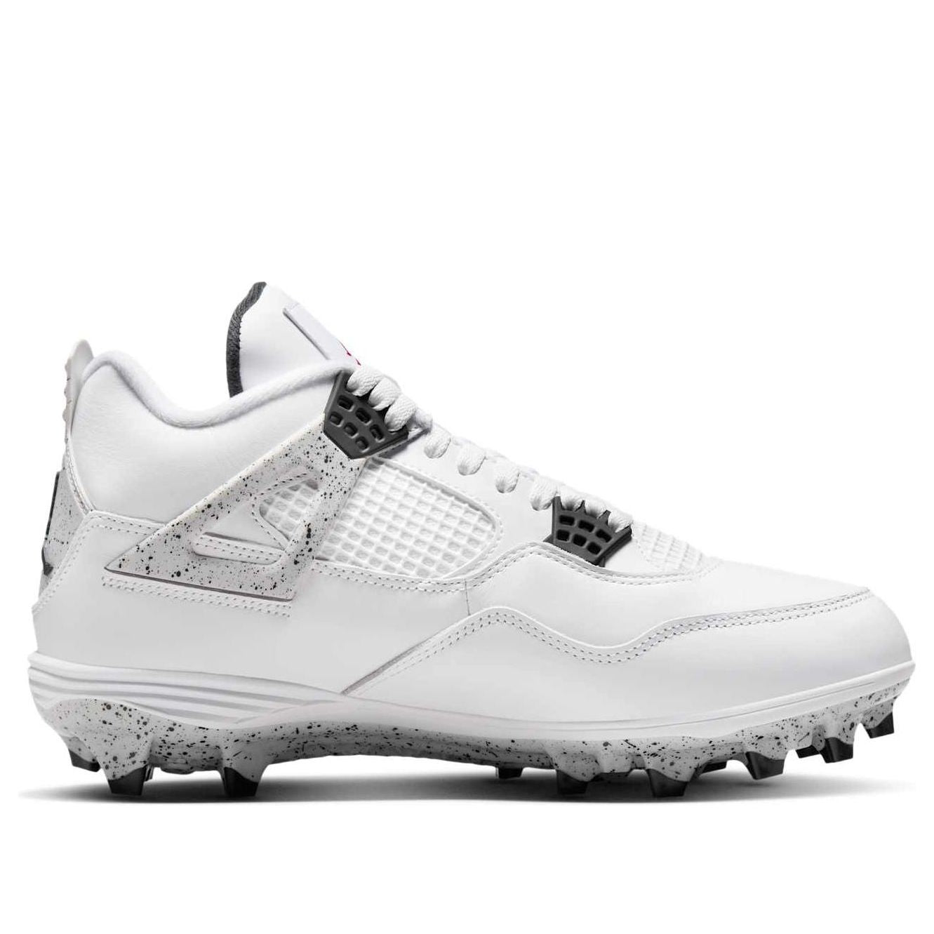 Air Jordan 4 TD Cleat 'White Cement' HQ0207-106