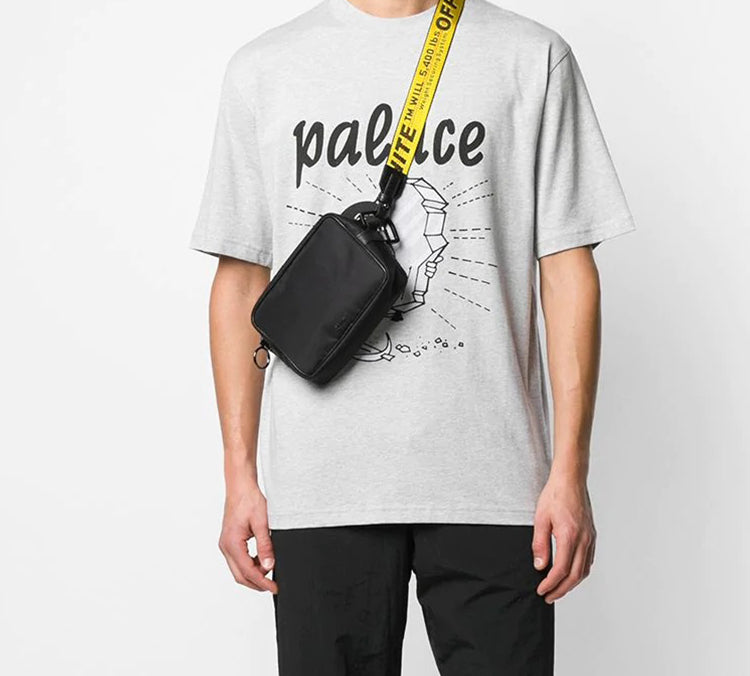 PALACE Nugget Printing Short Sleeve Unisex Gray P16TS022