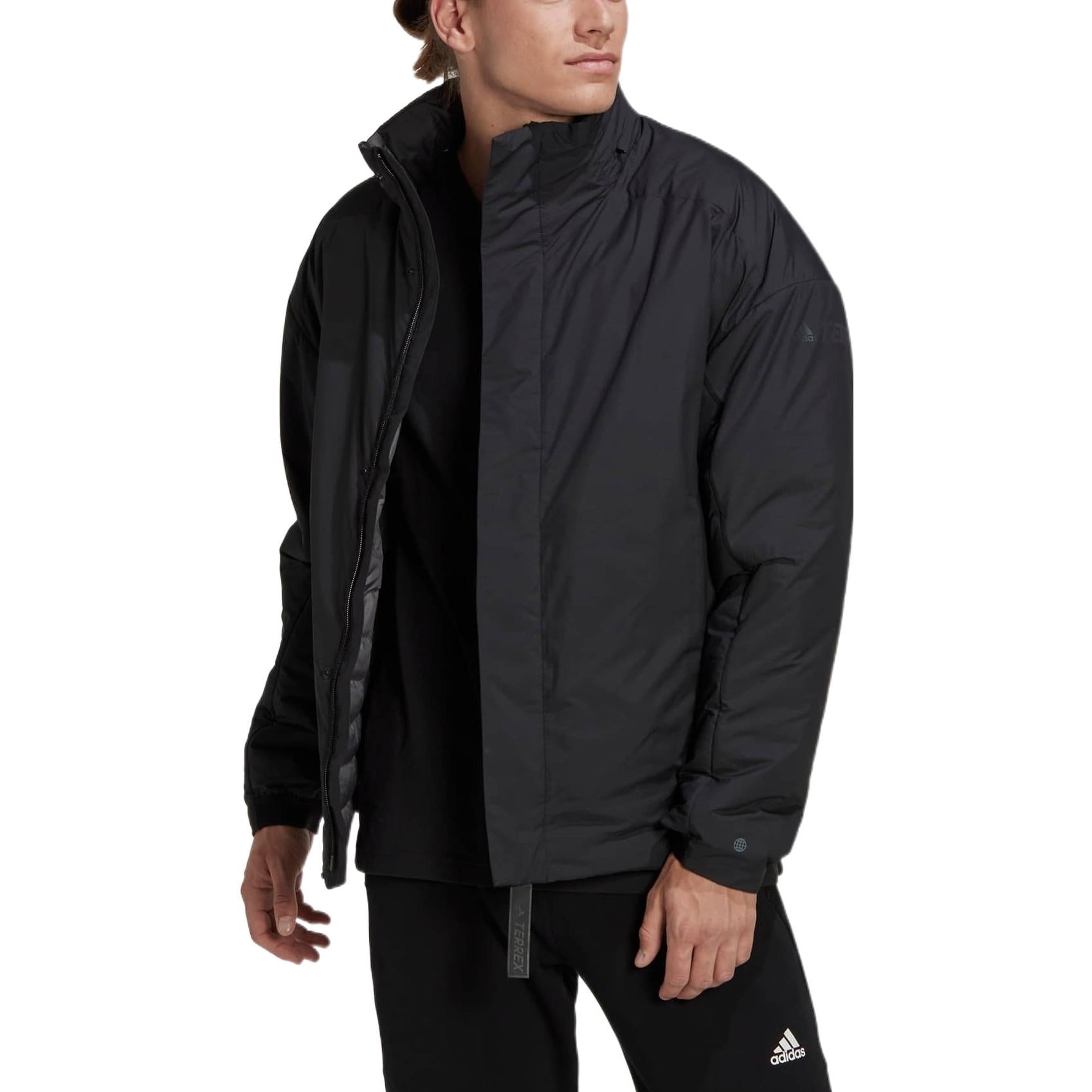 adidas Terrex MyshelterInsulated Waterproof Jacket Asia Sizing 'Black' HG6035