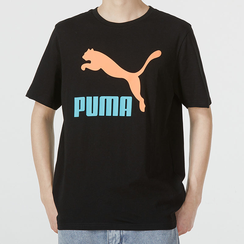 PUMA Classics Logo Interest Tee 'Black' 536344-51