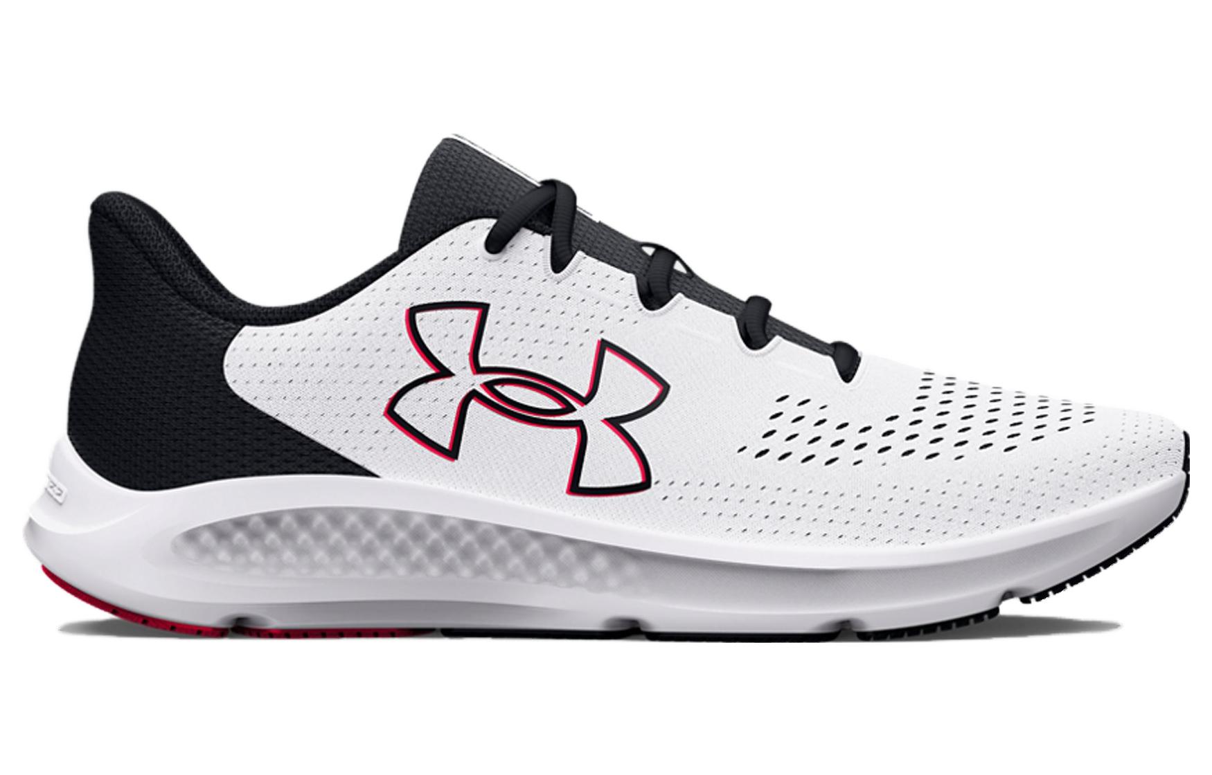 Under Armour Charged Pursuit 3 'Big Logo - White Black' 3026518-101
