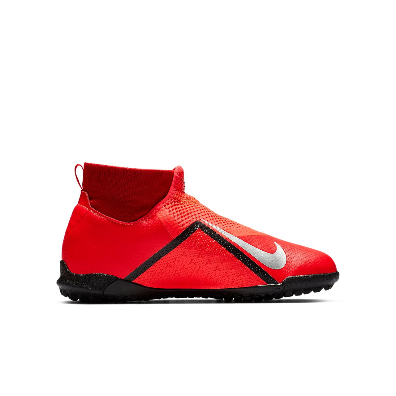 (GS) Nike Phantom Vision Academy DF TF 'Bright Crimson Metallic Silver Black' AO3292-600