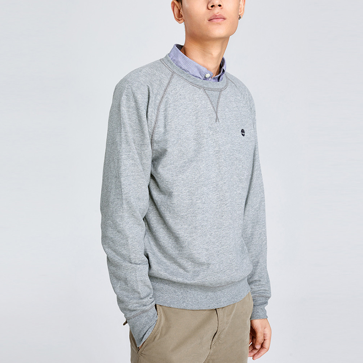 Men's Timberland Round Neck Medium hemp grey A1V5E-052