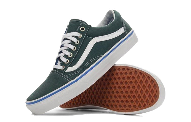 Vans Old Skool Aguilones VerdesCierto Blancas Green V004OJJPT