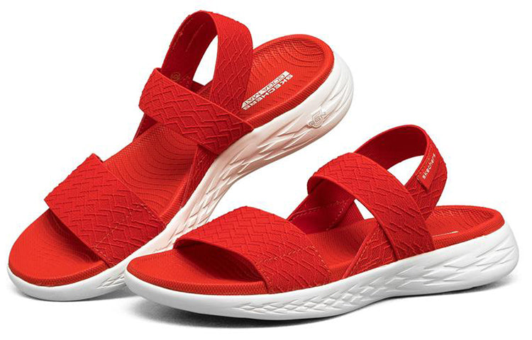 (WMNS) Skechers On The Go 600 140026-RED