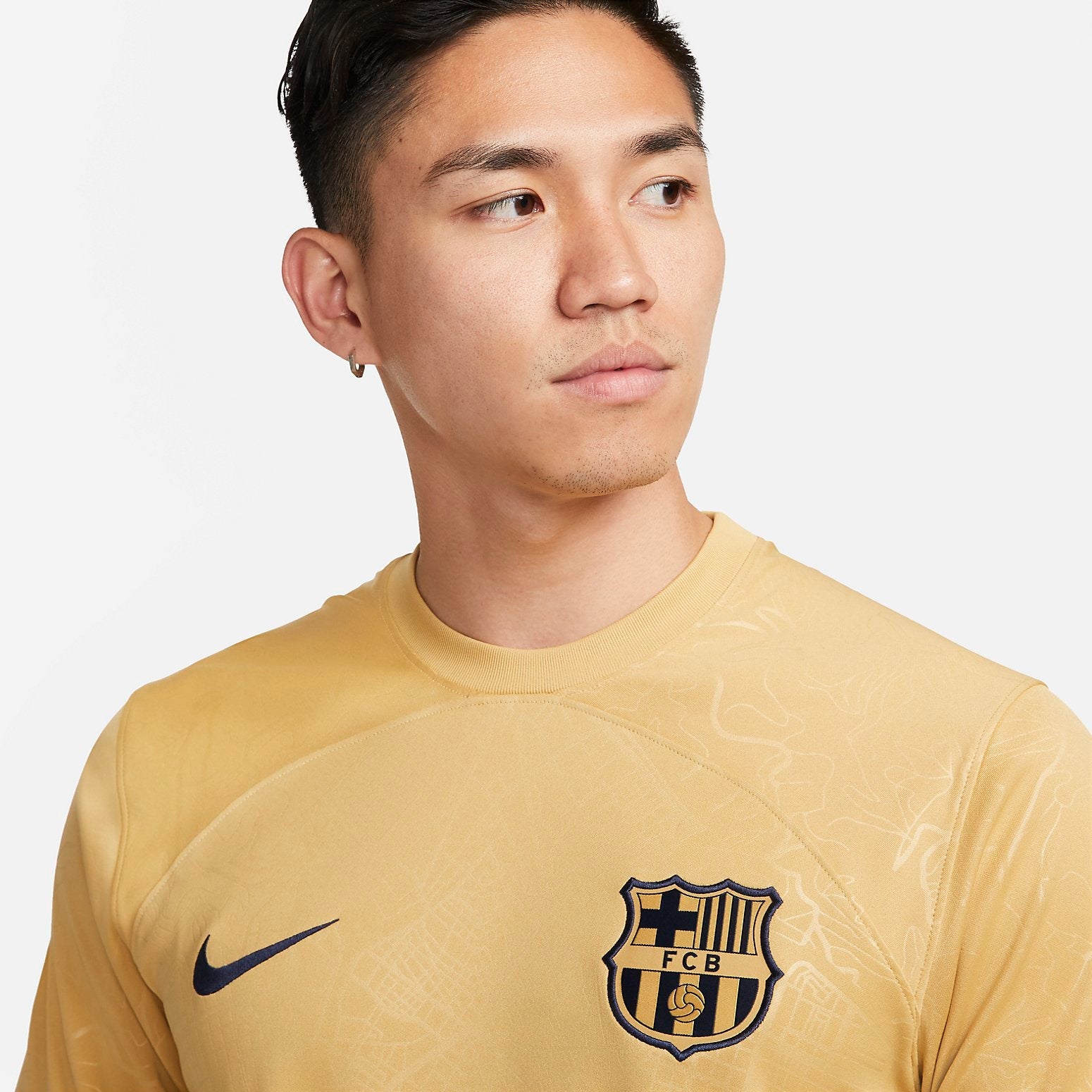 Nike FC Barcelona Stadium Away Jersey 22-23 'Yellow' DJ7675-715