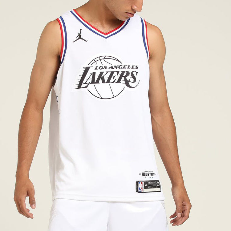 Nike NBA 2019 All-Star Lakers Lebron James Jersey White AQ7297-106