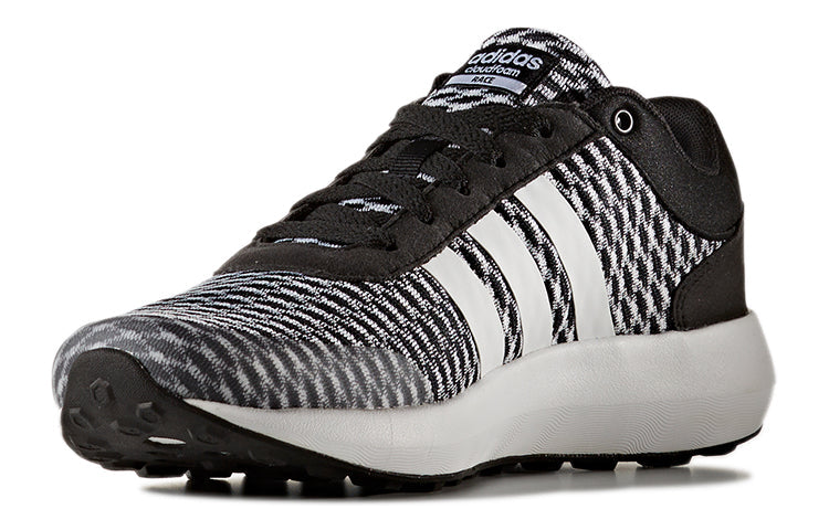 (WMNS) adidas Cloudfoam Race 'Black White' AW3838