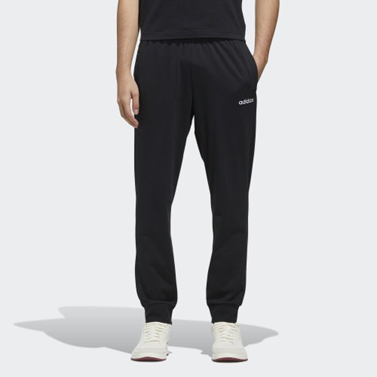 adidas M Ess Sj Jogger Lacing Sports Long Pants Black FM4346
