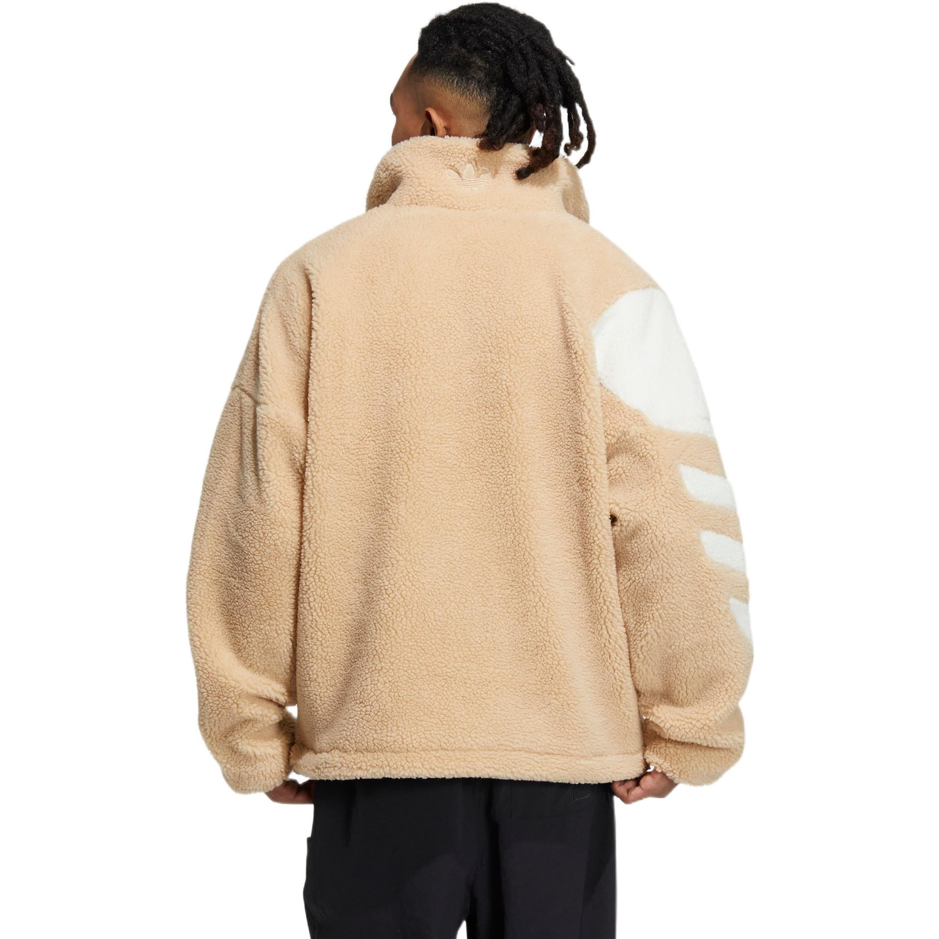 adidas originals FW22 Sherpa Jacket Tr Logo HR3487