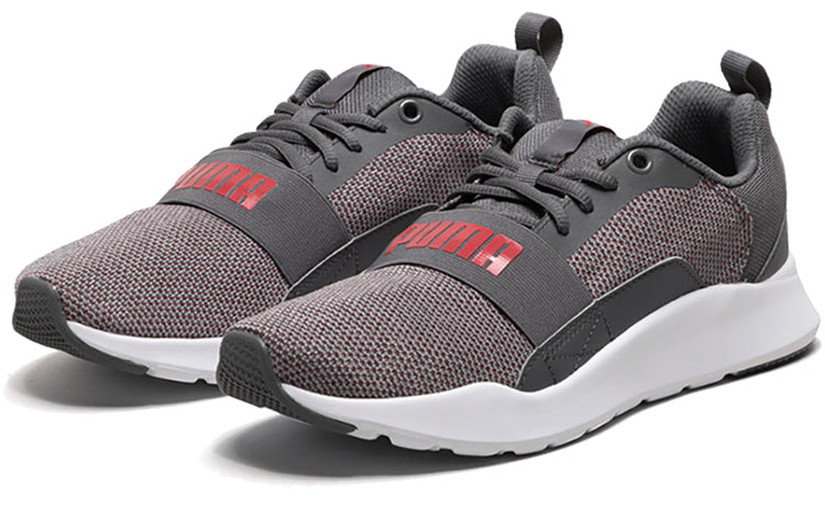 PUMA Wired Knit Grey/Red/White 366971-03