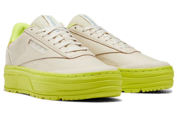 (WMNS) Reebok Club C Double Geo 'Cream Yellow' GW5438