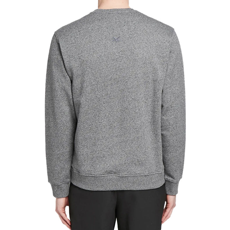 Men's KENZO Alphabet Logo Printing Round Neck Long Sleeves Pullover Gray F965SW1324MD-98