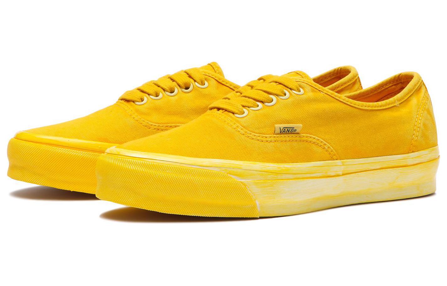 Vans Authentic Reissue 44 'LX Dip Dye Lemon Chrome' VN000CQA85W