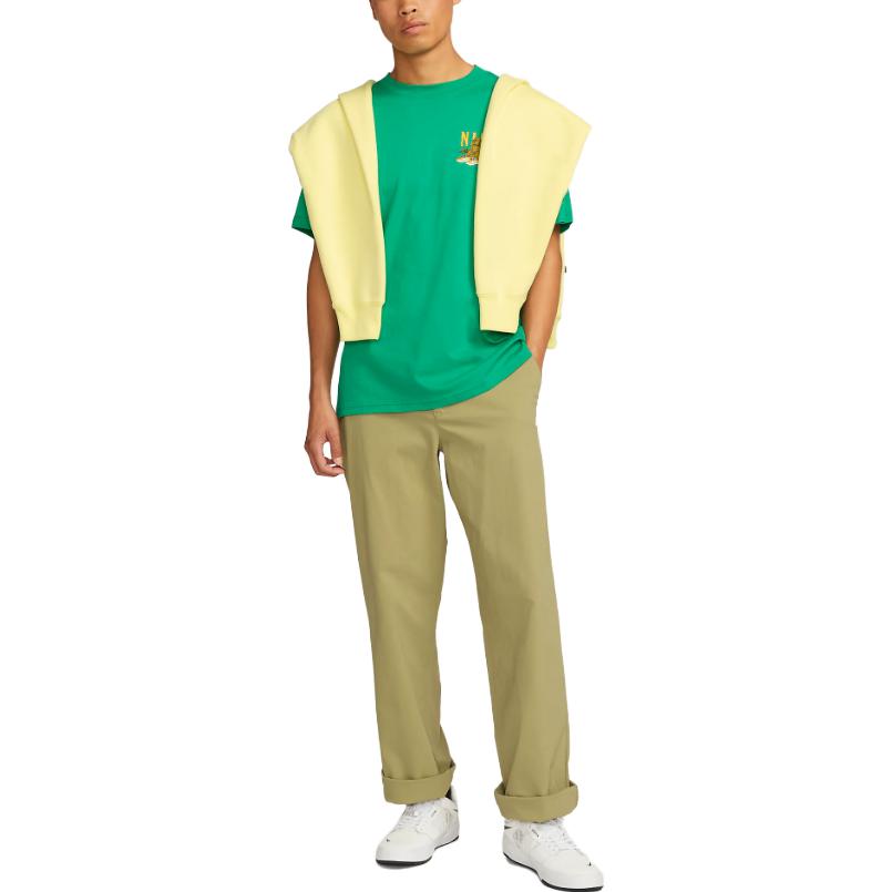 Nike SB Graphic Logo T-Shirt 'Green' FJ1142-324