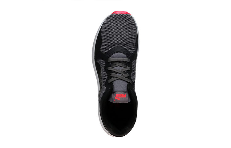 (WMNS) PUMA Pacer Plus Tech Low Running Shoes Black/Grey/White 363338-03