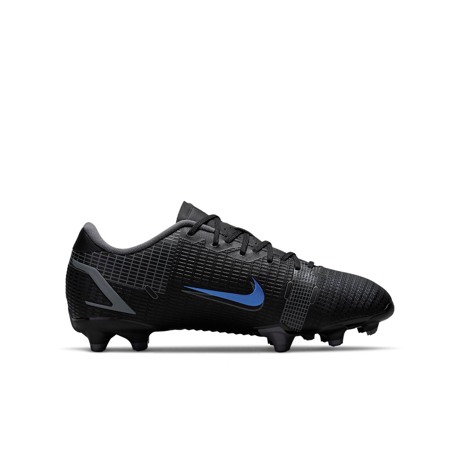 (GS) Nike Mercurial Vapor 14 Academy FG MG 'Black Photo Blue' CV0811-004