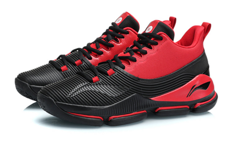 Li-Ning Yushuai 13 Mid 'Black Red' ABPN041-4