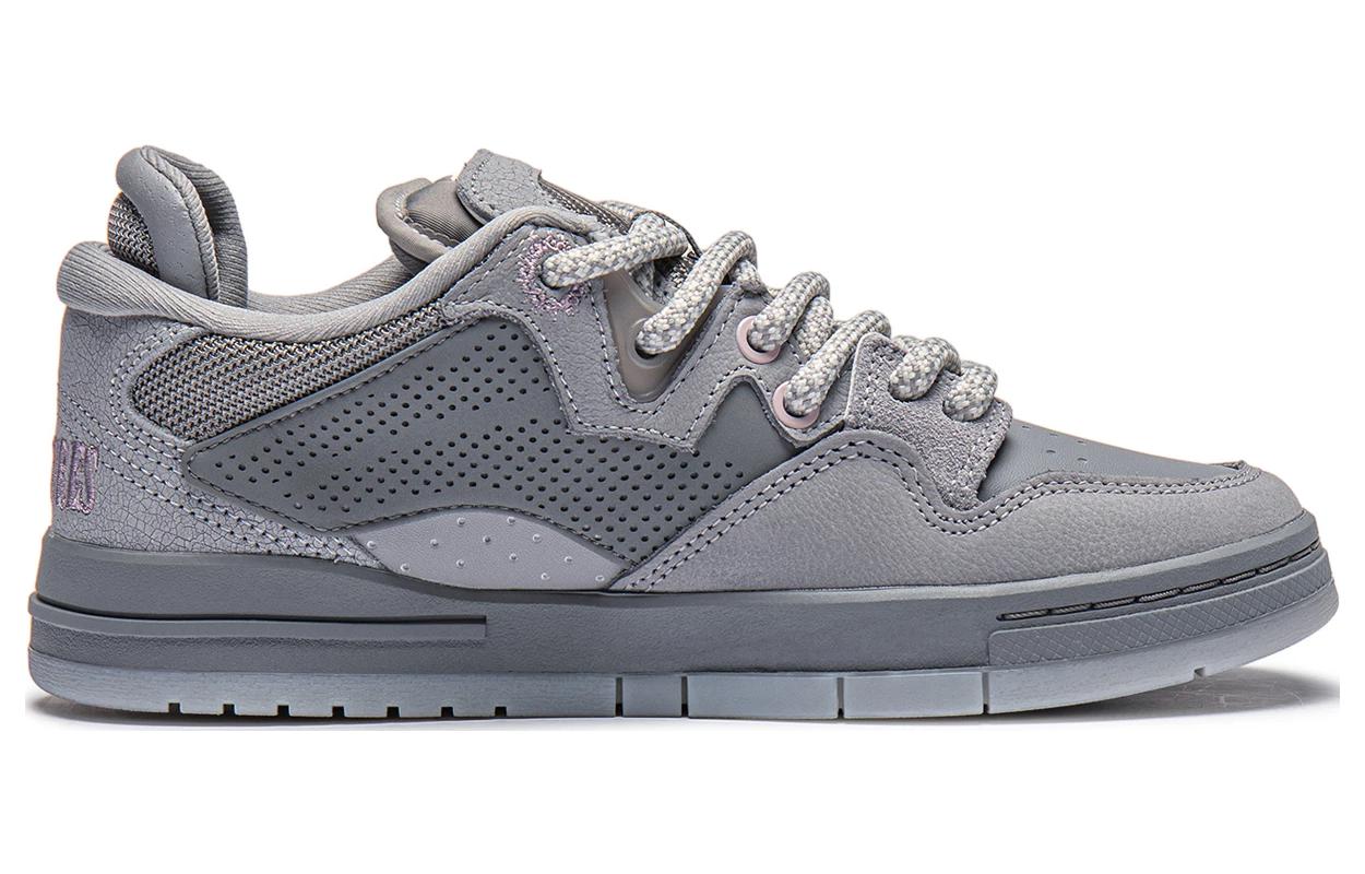 (WMNS) Li-Ning Wave Pro x Pleasures 'Dark Grey' AECT066-2