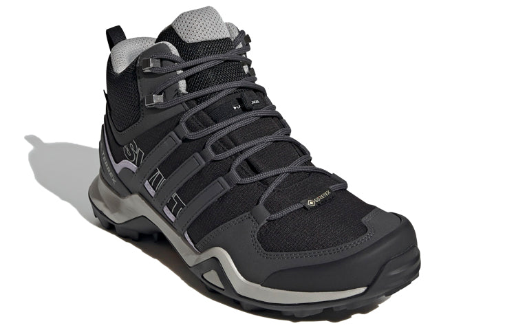 (WMNS) adidas Terrex Swift R2 Mid Gore-Tex 'Black Grey' EF3357
