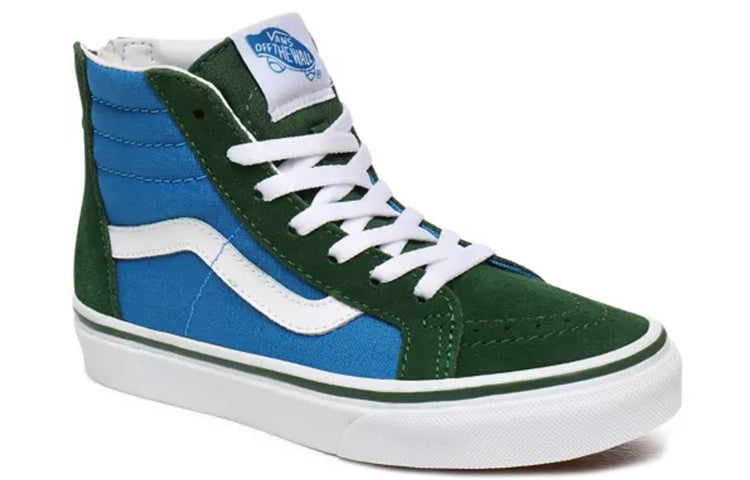 Vans Kid's SK8-HI Black/Blue VN0A4UI4WK9