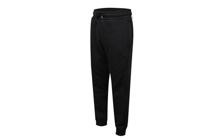 Air Jordan Wings Hvy Flc Pant Casual Sports Fleece Long Pants Black CD8740-010