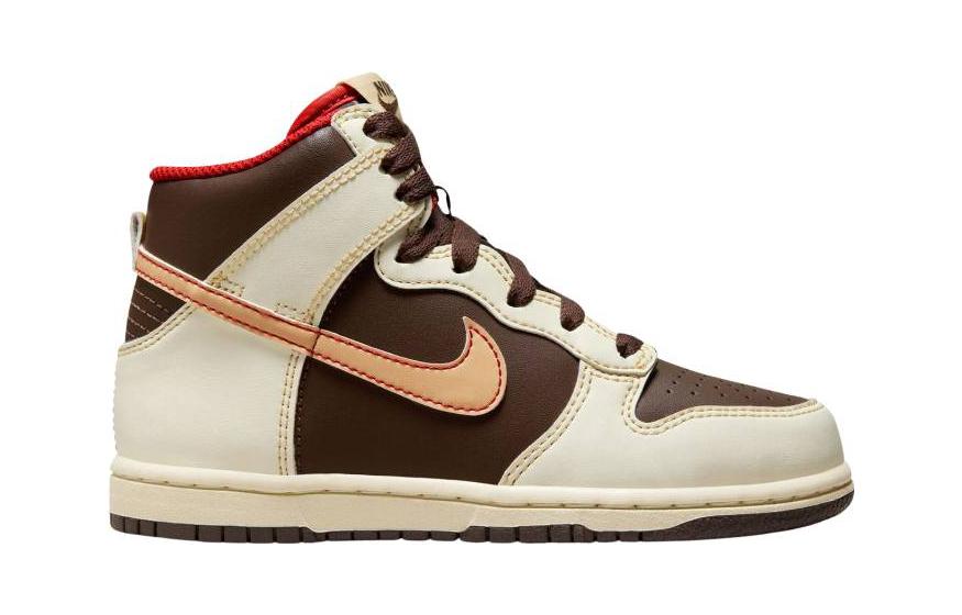 (PS) Nike Dunk High 'brown sesame coconut Milk' DD2314-200
