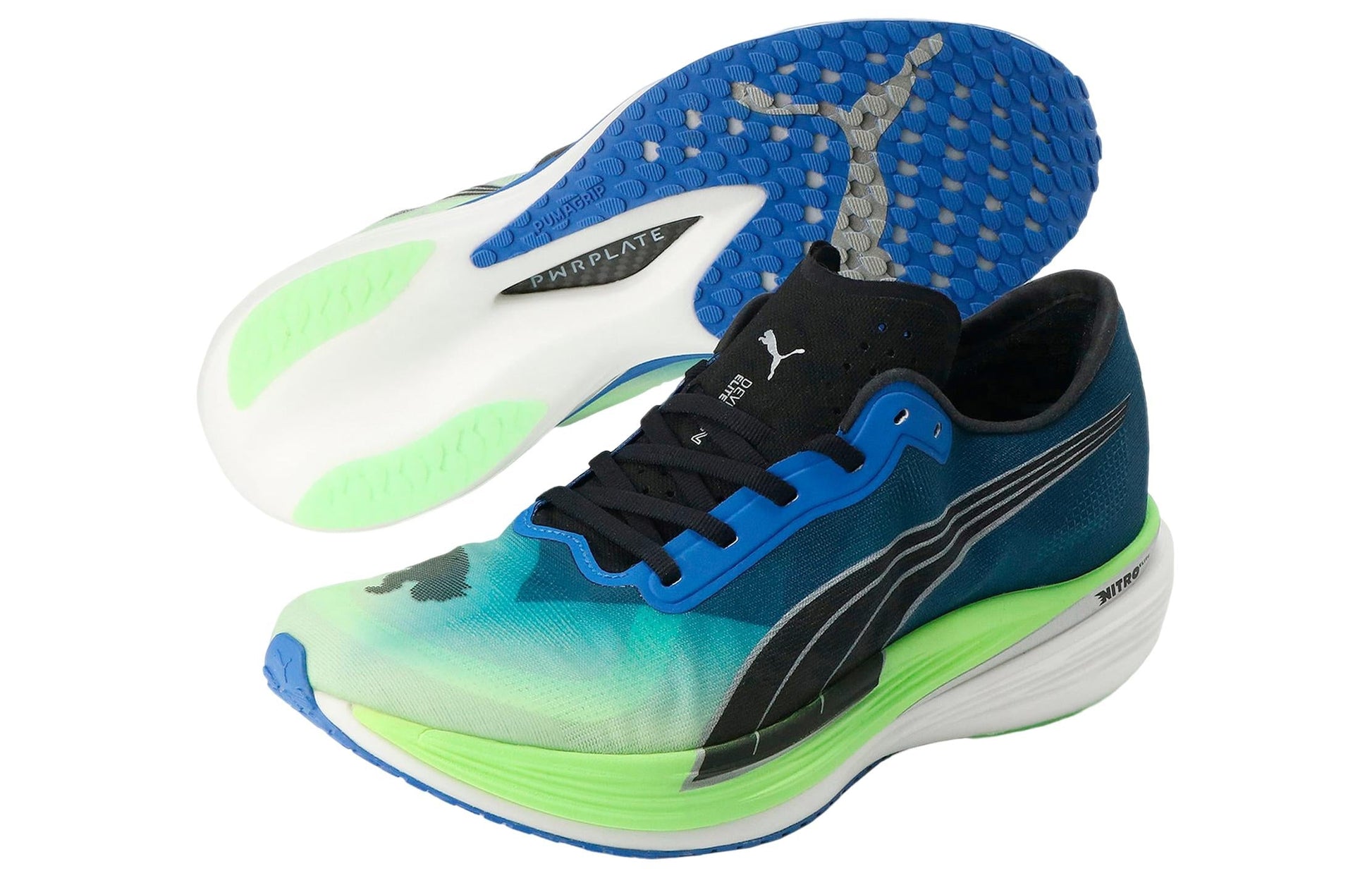 (WMNS) PUMA Deviete Nitro Elite 2 Ekiden 'Blue Green' 378728-01