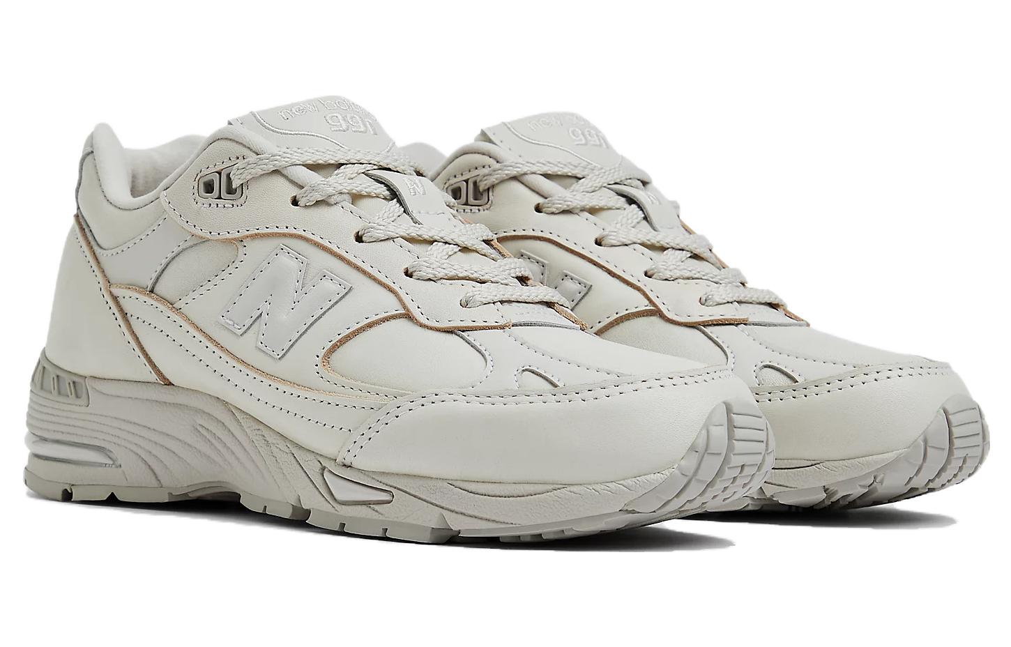 (WMNS) New Balance 991 Made in England 'Off White' W991OW