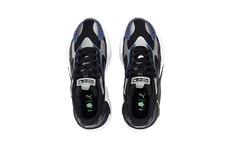 SEGA x PUMA Rs-X3 'Black Blue' 373205-01