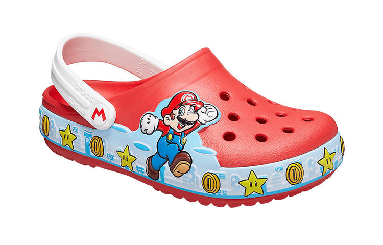 (PS) Crocs Nintendo x Classic Lights Clog 'Fun Lab - Super Mario' 206438-8C1