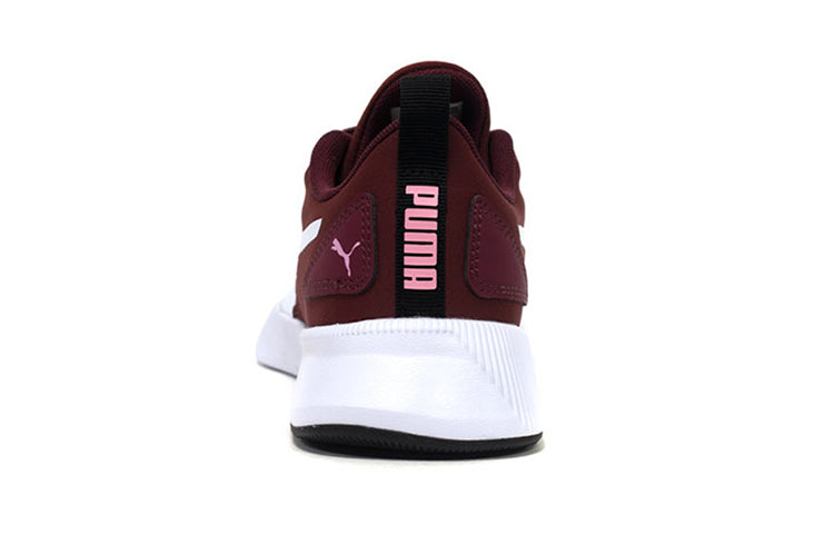 (GS) PUMA Flyer Runner White/Red 192928-14