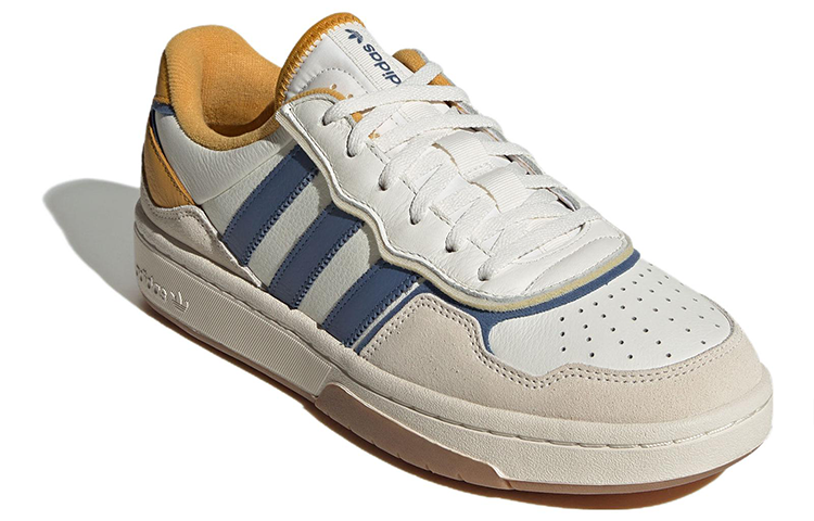 adidas Originals Courtic Shoes 'White Beige Brown Blue' ID6069
