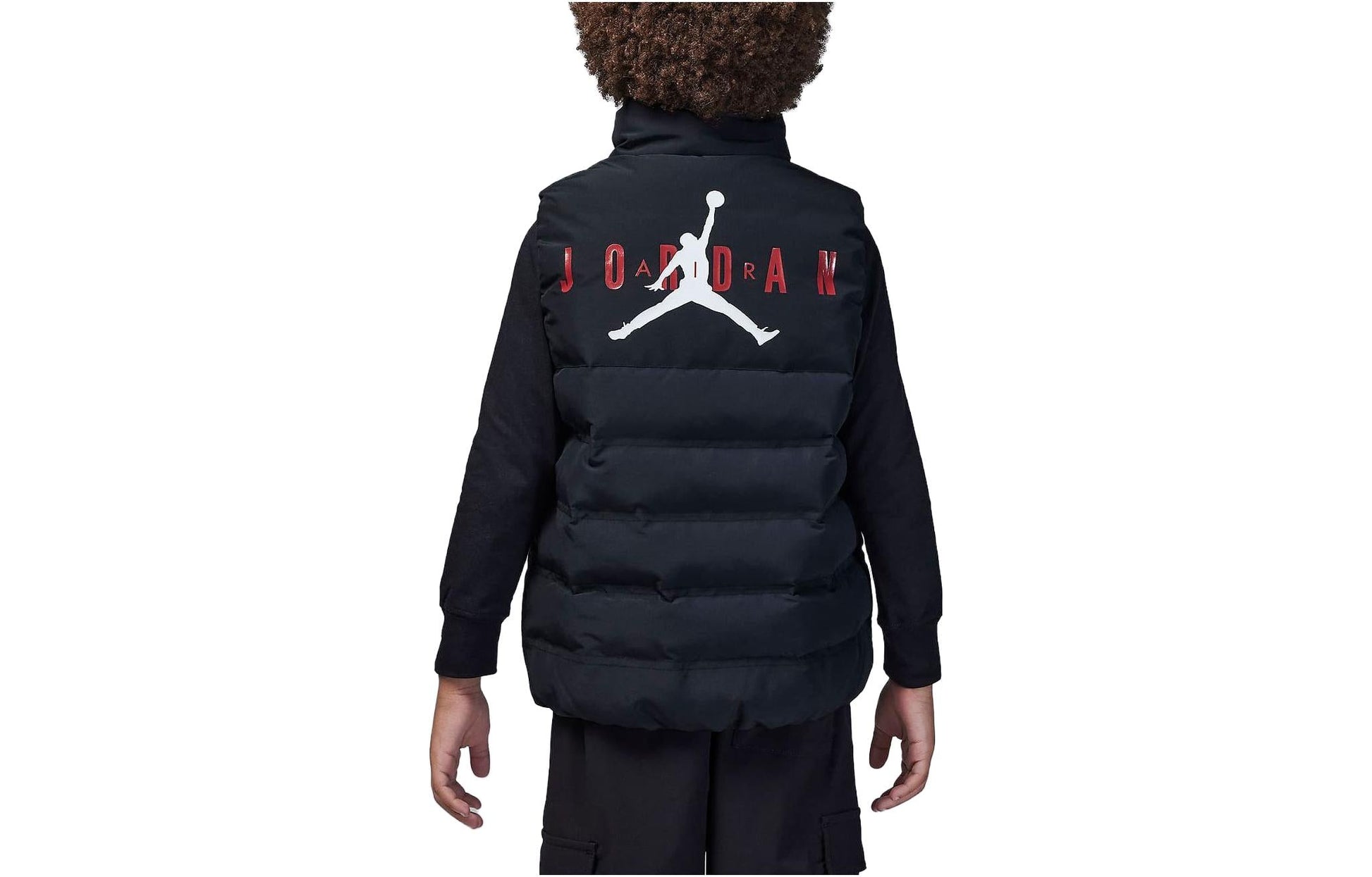 (GS) Air Jordan Blocked Down Vest 'Black' FV2873-010